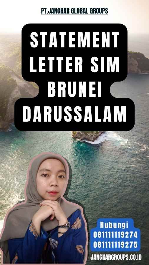 Statement Letter SIM Brunei Darussalam