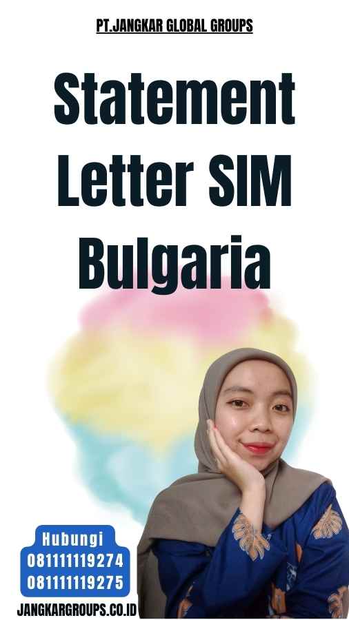 Statement Letter SIM Bulgaria