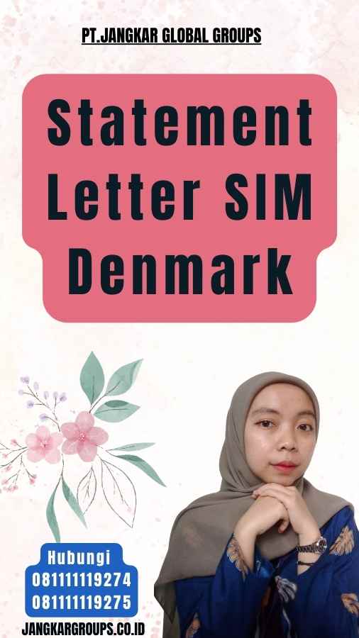 Statement Letter SIM Denmark