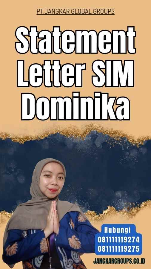 Statement Letter SIM Dominika