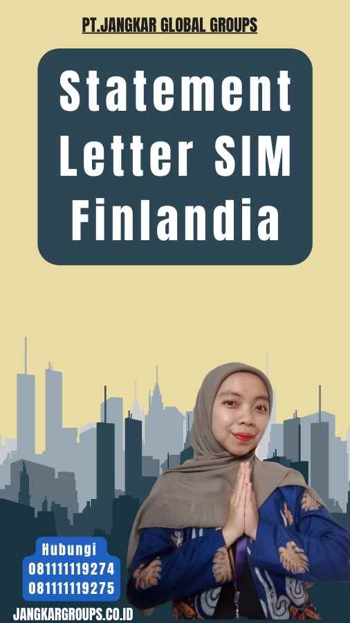 Statement Letter SIM Finlandia