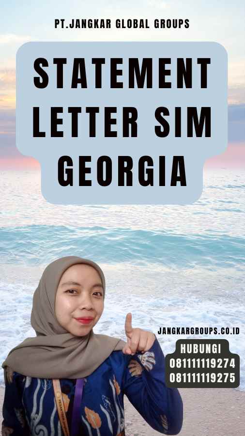 Statement Letter SIM Georgia