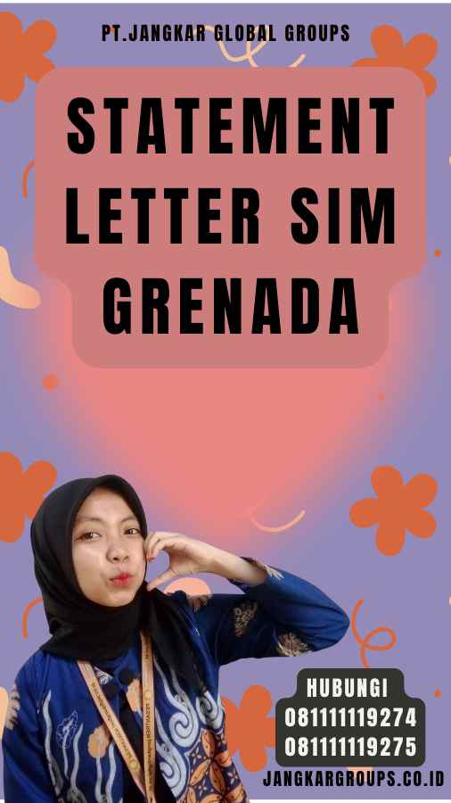 Statement Letter SIM Grenada