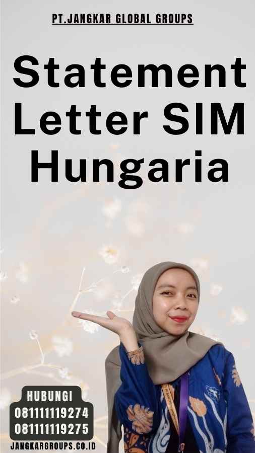 Statement Letter SIM Hungaria