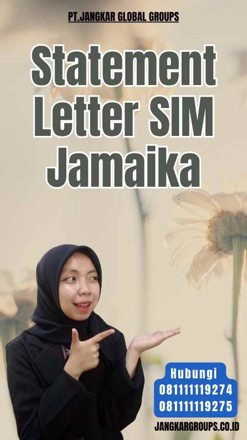 Statement Letter SIM Jamaika