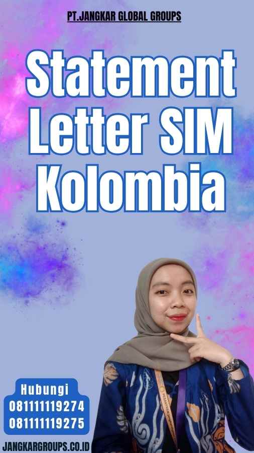 Statement Letter SIM Kolombia