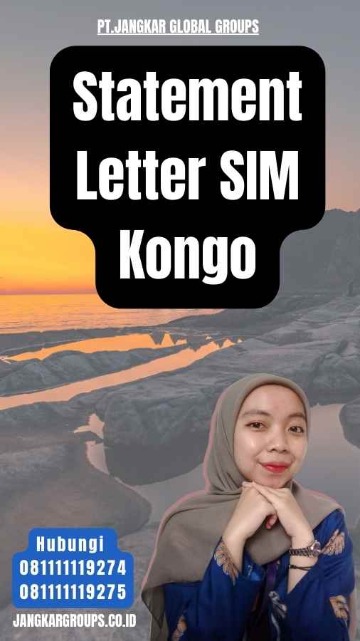 Statement Letter SIM Kongo