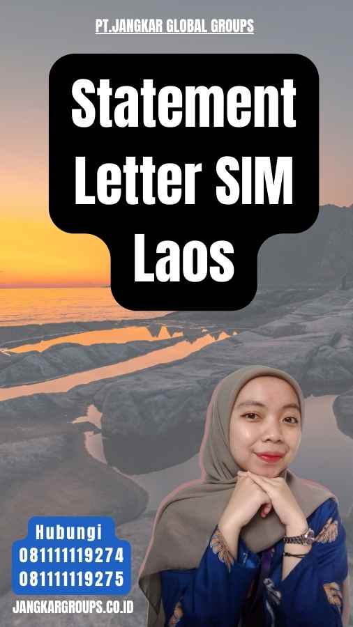 Statement Letter SIM Laos