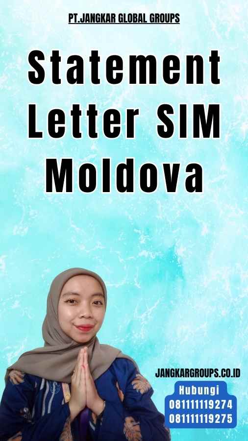 Statement Letter SIM Moldova