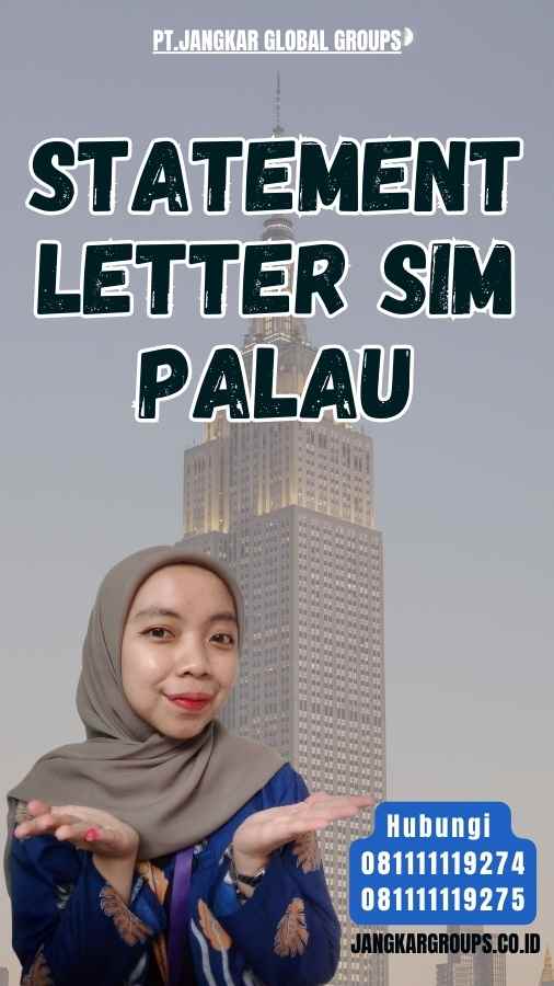 Statement Letter SIM Palau