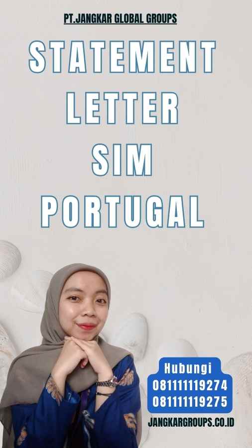 Statement Letter SIM Portugal