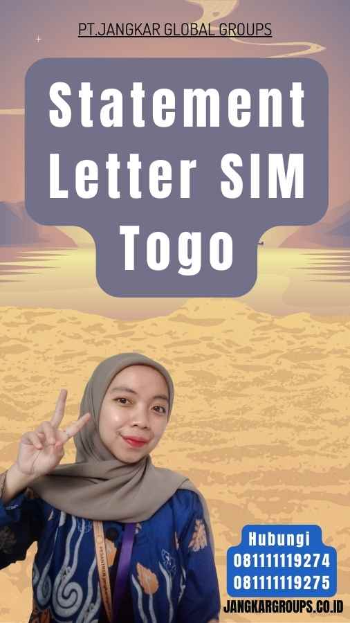 Statement Letter SIM Togo