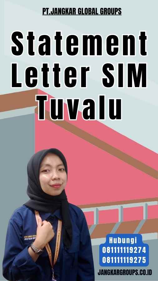 Statement Letter SIM Tuvalu