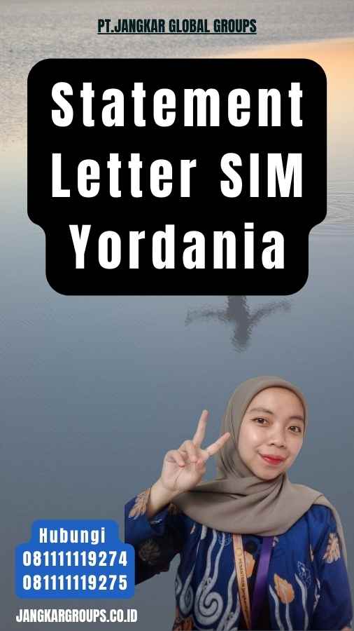 Statement Letter SIM Yordania