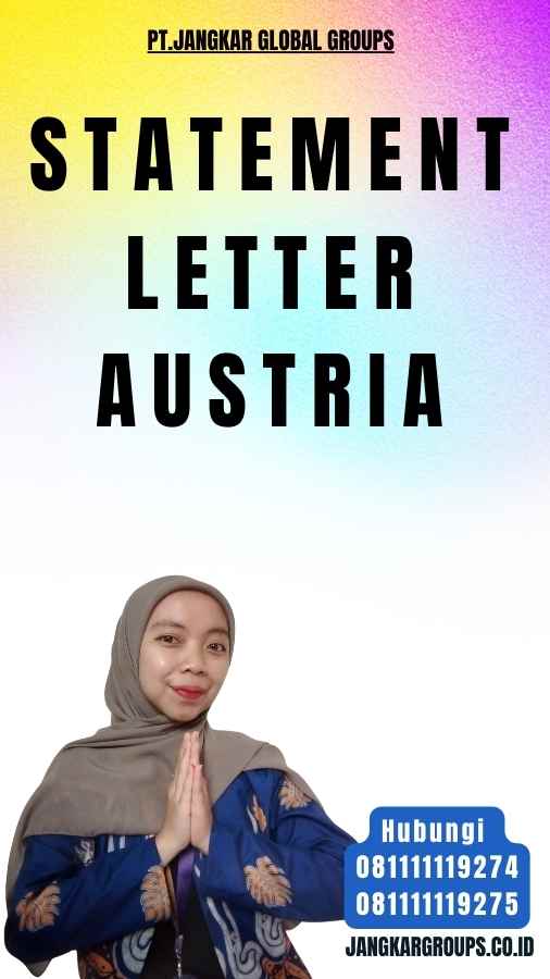 Statement letter Austria