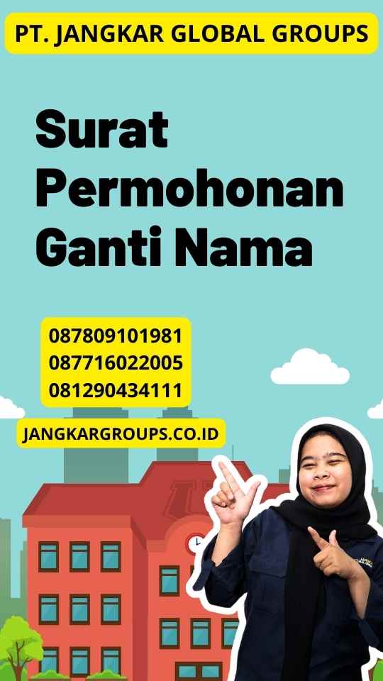 Surat Permohonan Ganti Nama