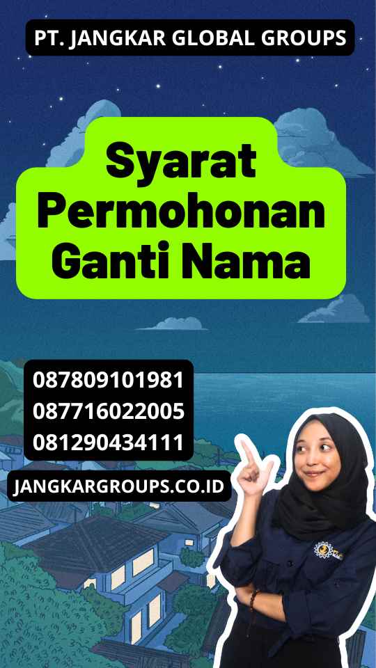 Syarat Permohonan Ganti Nama