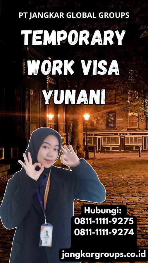 Temporary Work Visa Yunani