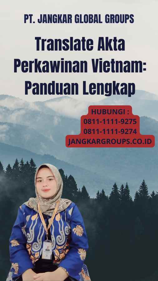 Translate Akta Perkawinan Vietnam: Panduan Lengkap