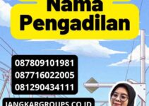 Urus Ganti Nama Pengadilan