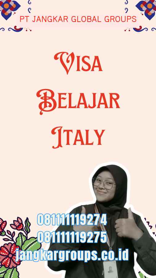 Visa Belajar Italy