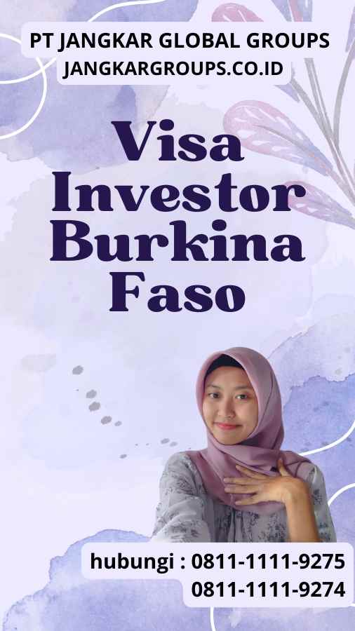 Visa Investor Burkina Faso