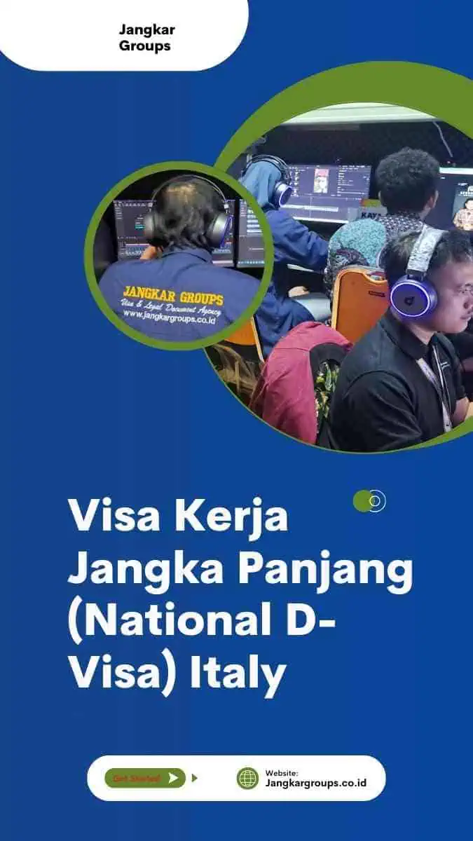 Visa Kerja Jangka Panjang (National D-Visa) Italy