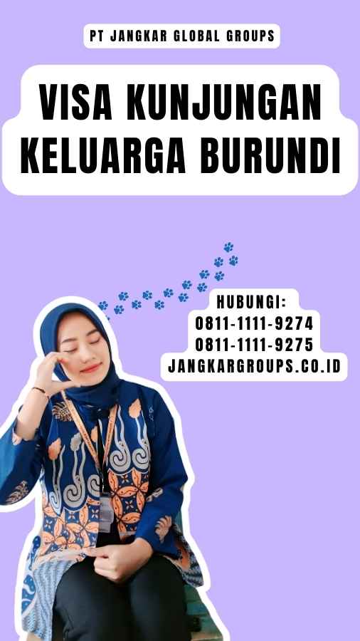 Visa Kunjungan Keluarga Burundi