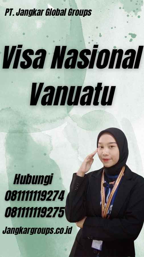 Visa Nasional Vanuatu