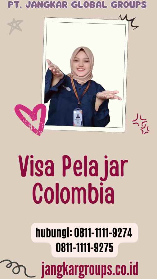 Visa Pelajar Colombia