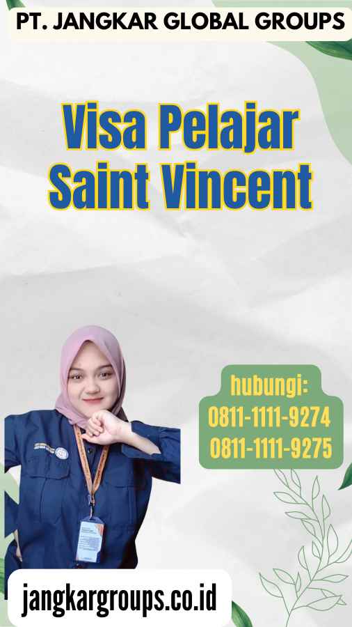 Visa Pelajar Saint Vincent