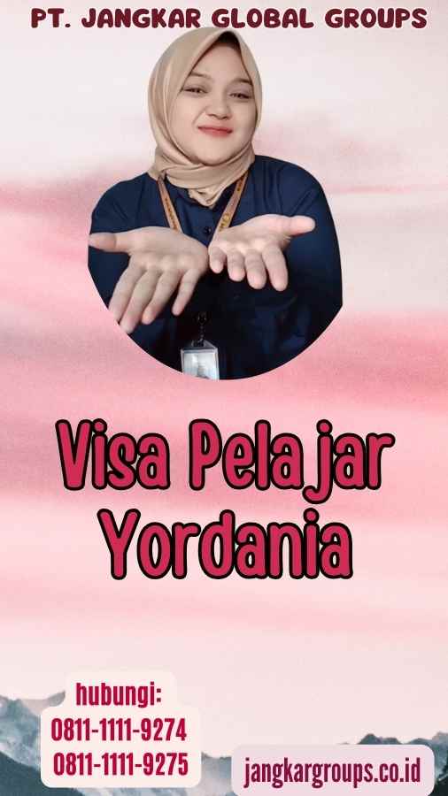 Visa Pelajar Yordania