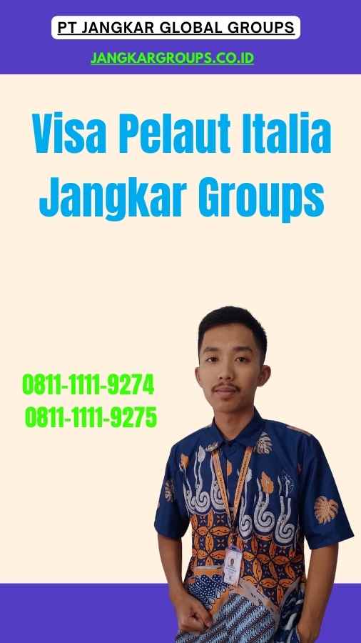 Visa Pelaut Italia Jangkar Groups