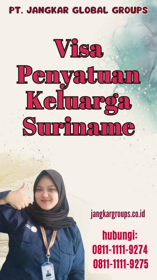 Visa Penyatuan Keluarga Suriname