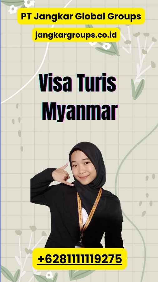 Visa Turis Myanmar