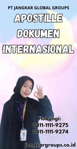 Apostille Dokumen Internasional