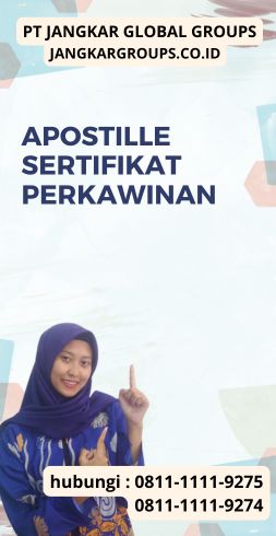 Apostille Sertifikat Perkawinan