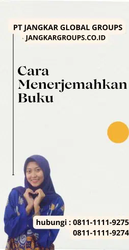 Cara Menerjemahkan Buku