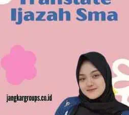 Contoh Translate Ijazah Sma