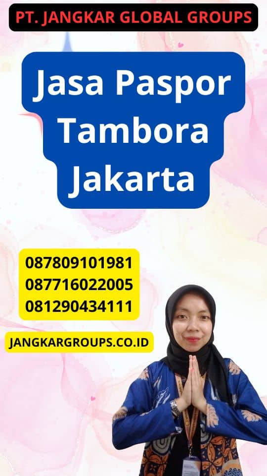 Jasa Paspor Tambora Jakarta