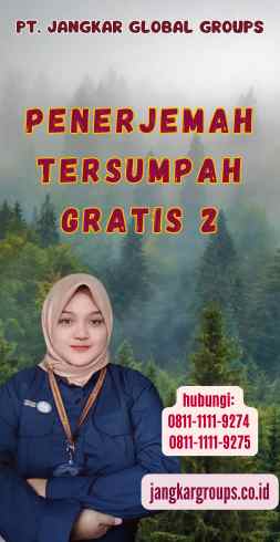 Penerjemah Tersumpah Gratis 2