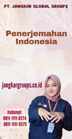 Penerjemahan Indonesia