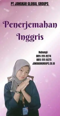 Penerjemahan Inggris