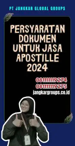 Persyaratan Dokumen untuk Jasa Apostille 2024