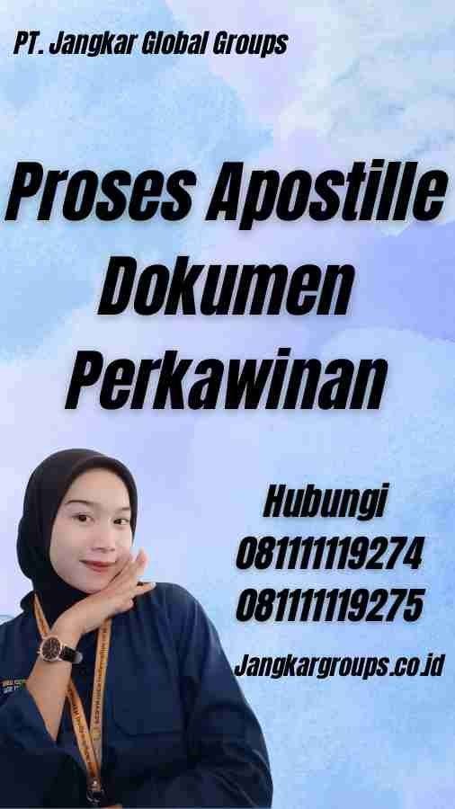 Proses Apostille Dokumen Perkawinan