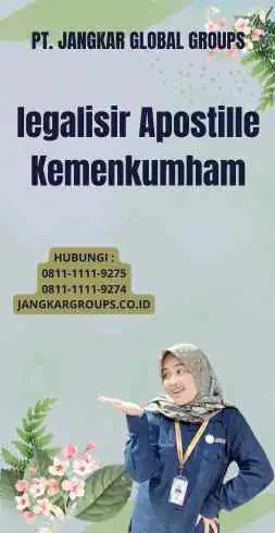 legalisir Apostille Kemenkumham