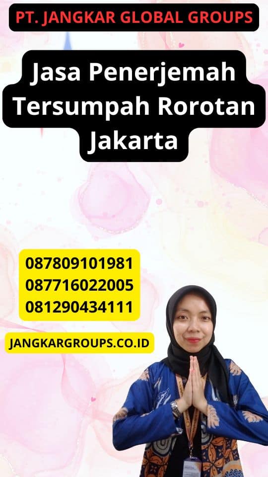 Jasa Penerjemah Tersumpah Rorotan Jakarta