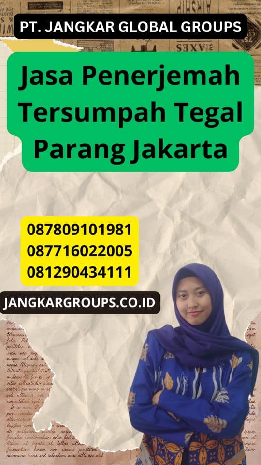 Jasa Penerjemah Tersumpah Tegal Parang Jakarta