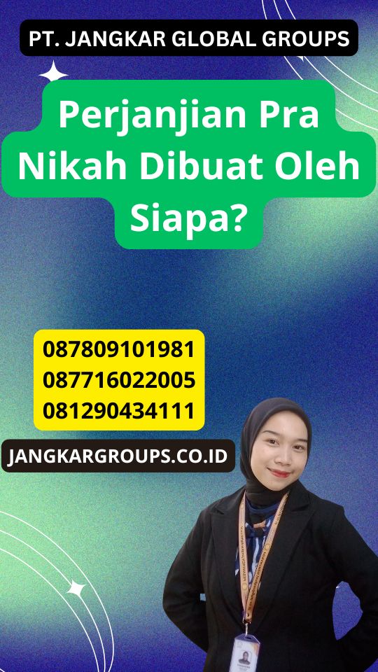 Perjanjian Pra Nikah Dibuat Oleh Siapa?