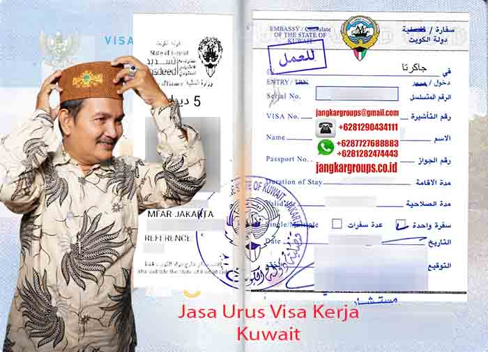 Contoh Visa Kerja Kuwait